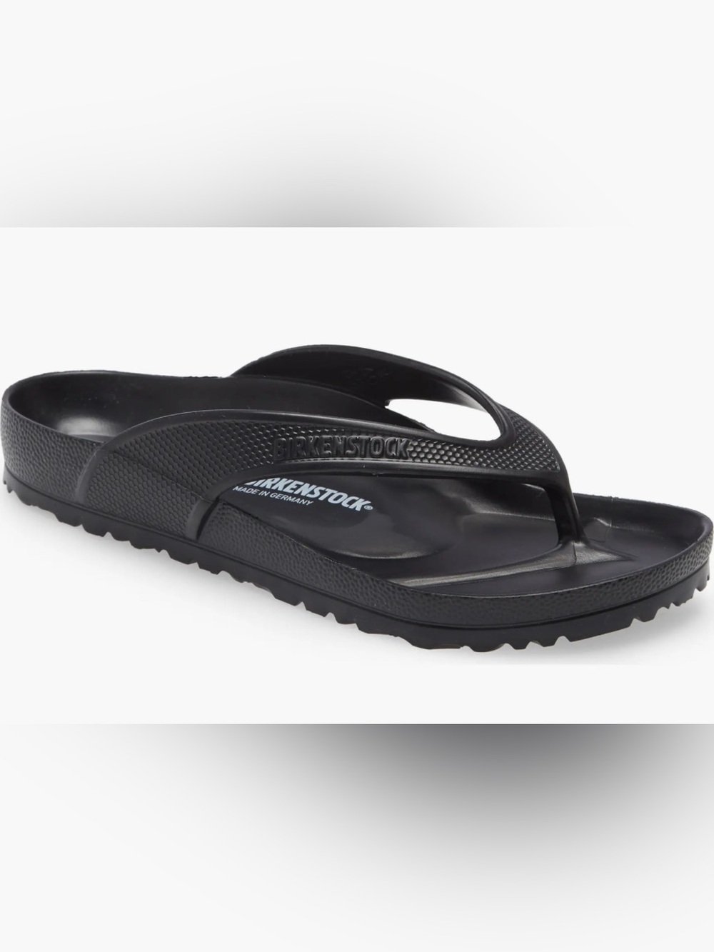 Birkenstock Gizeh Sandals EVA Black Minimalist Luxe Modern Classic W9 EU 40